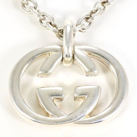 Gucci Interlocking G Silver Necklace - Picture 1 of 6